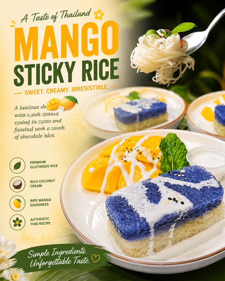 Mango & Sticky Rice.