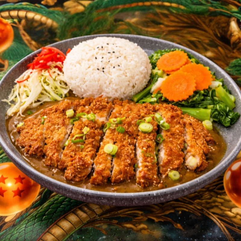 Chicken Katsu Curry Rice.