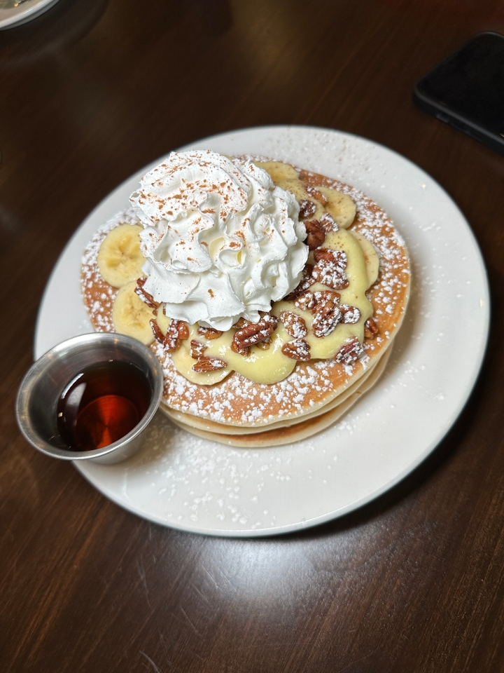 Banana Pudding Pancakes.