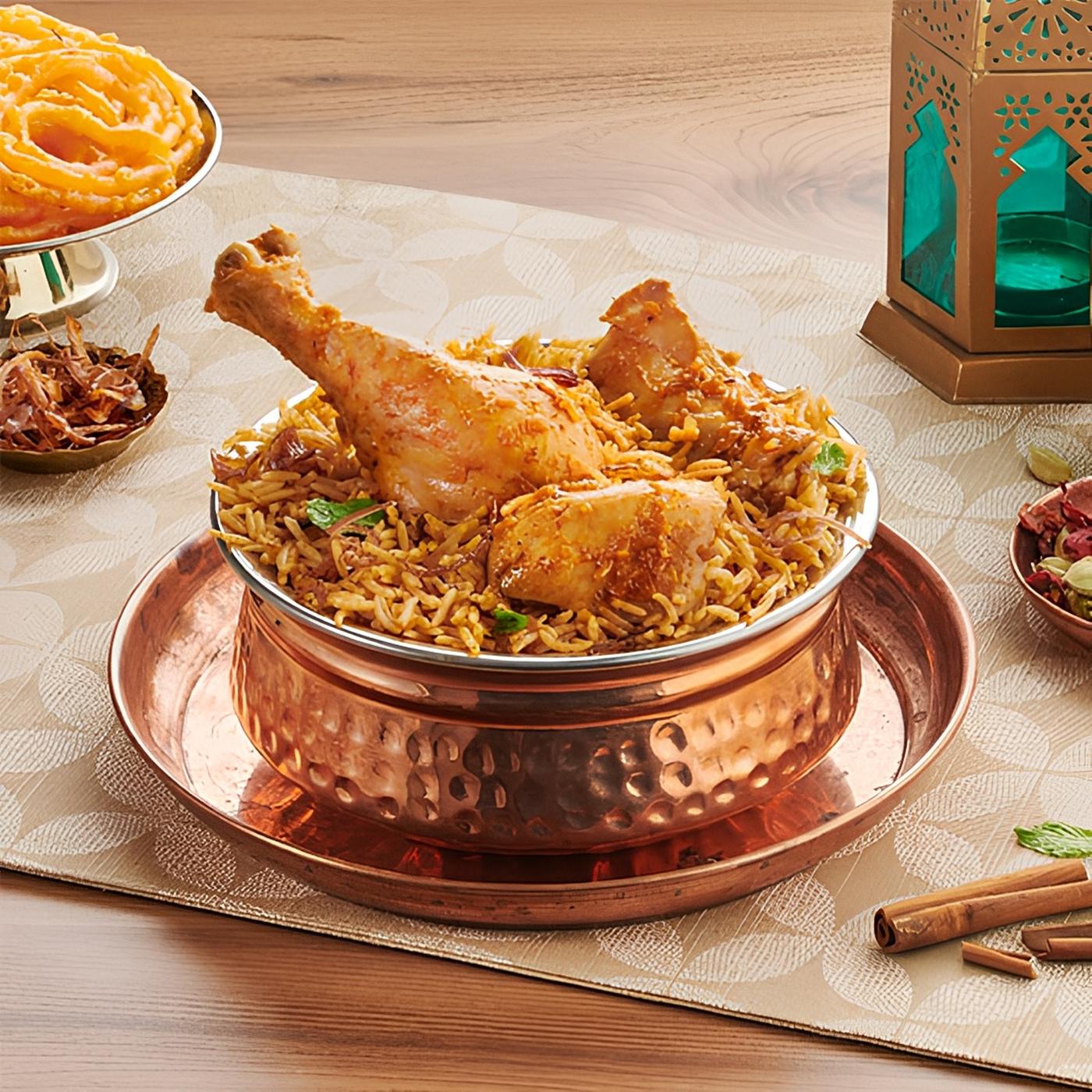 Chicken Dum Biryani.