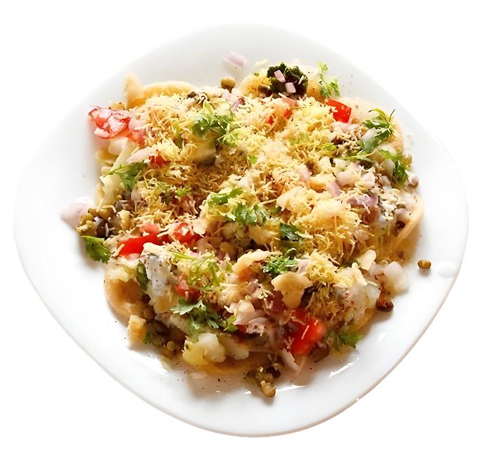 Bhalla papdi chaat.