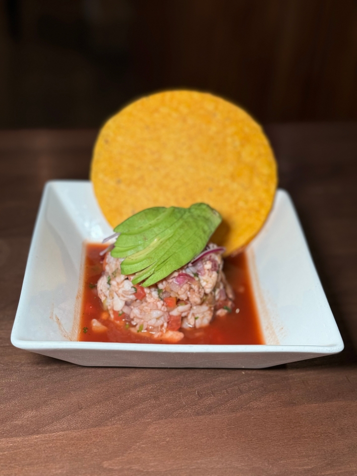 Shrimp Ceviche.
