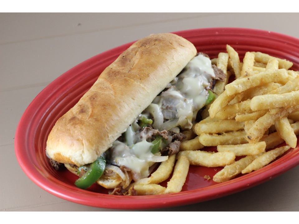 L - Cheese Steak.