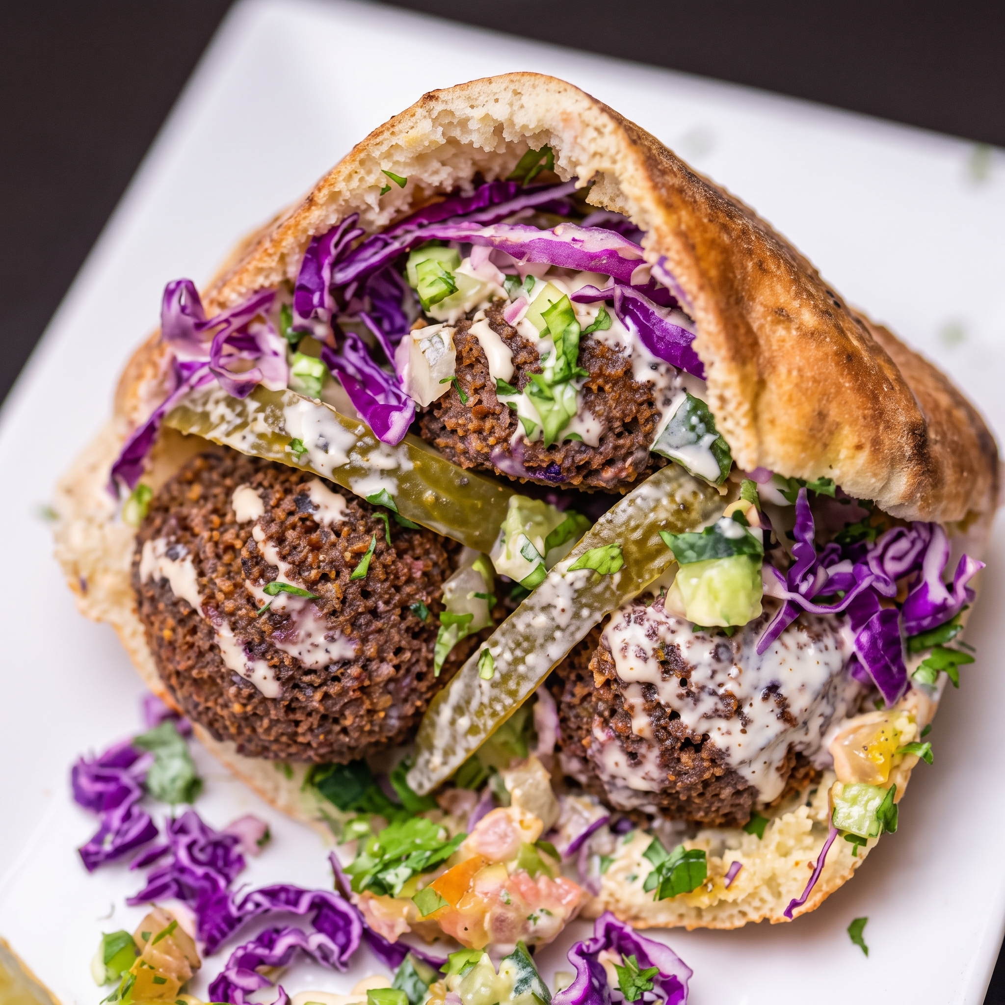 Falafel Sandwich.