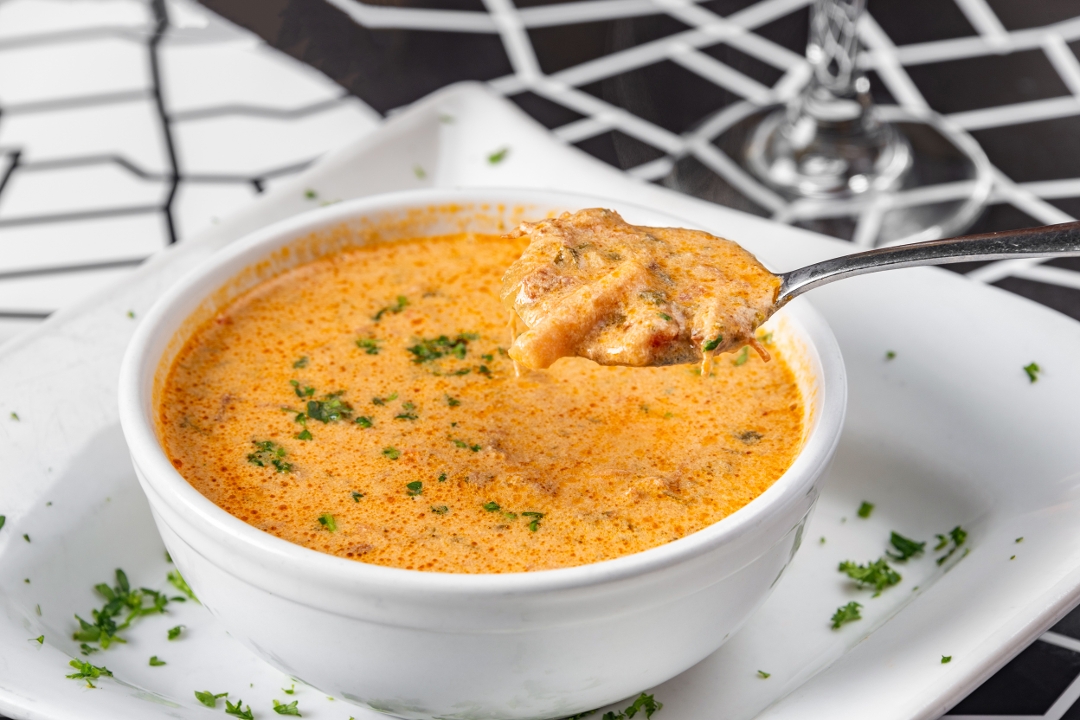 Chicken and Hearts of Palm Soup.