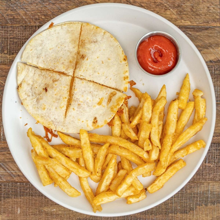 Kids Cheese Quesadilla.
