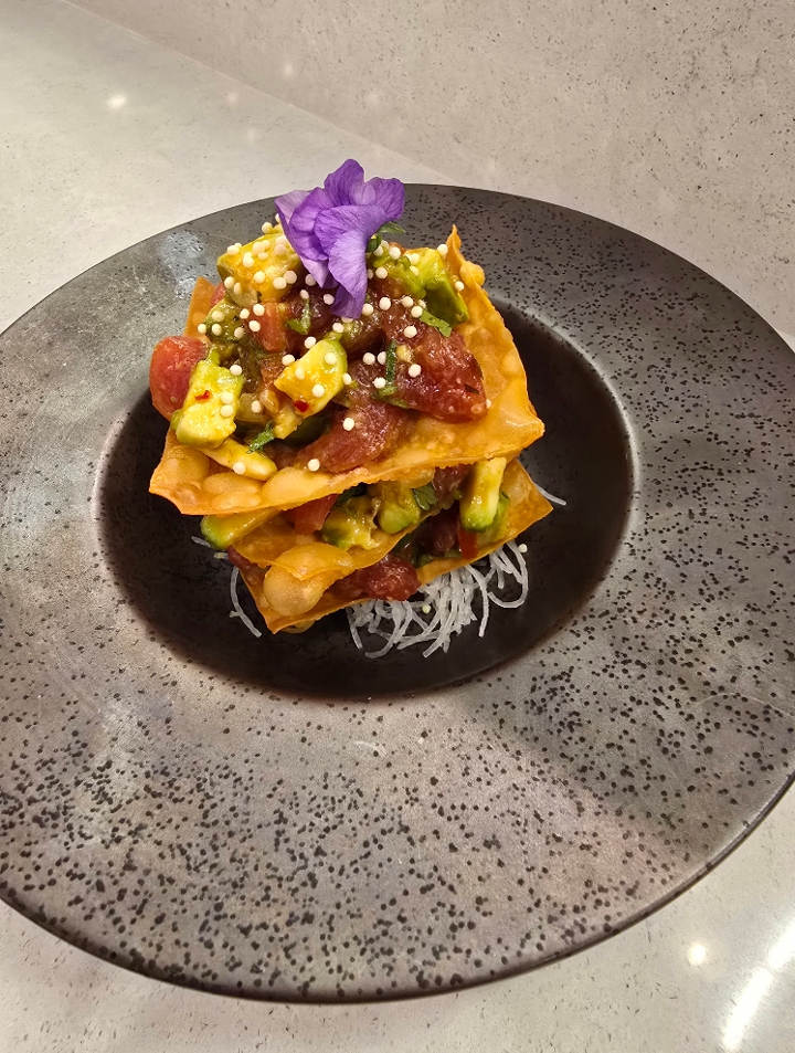 Tuna Tartare Tower.