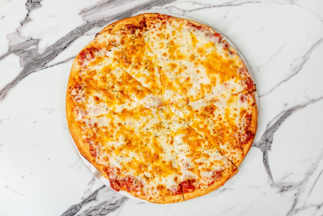 BAKER'S CHEESE PIZZA.