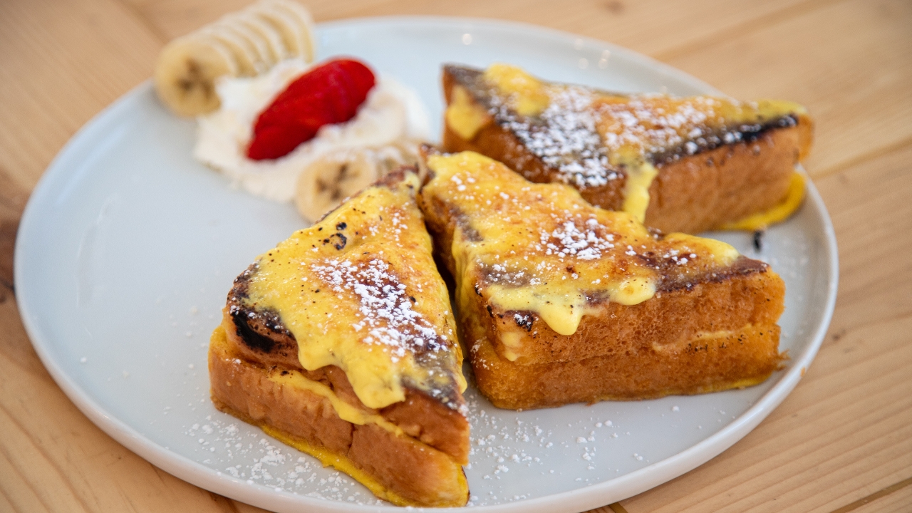 Creme Brulee French Toast.