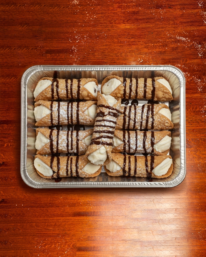 Cannoli Tray.