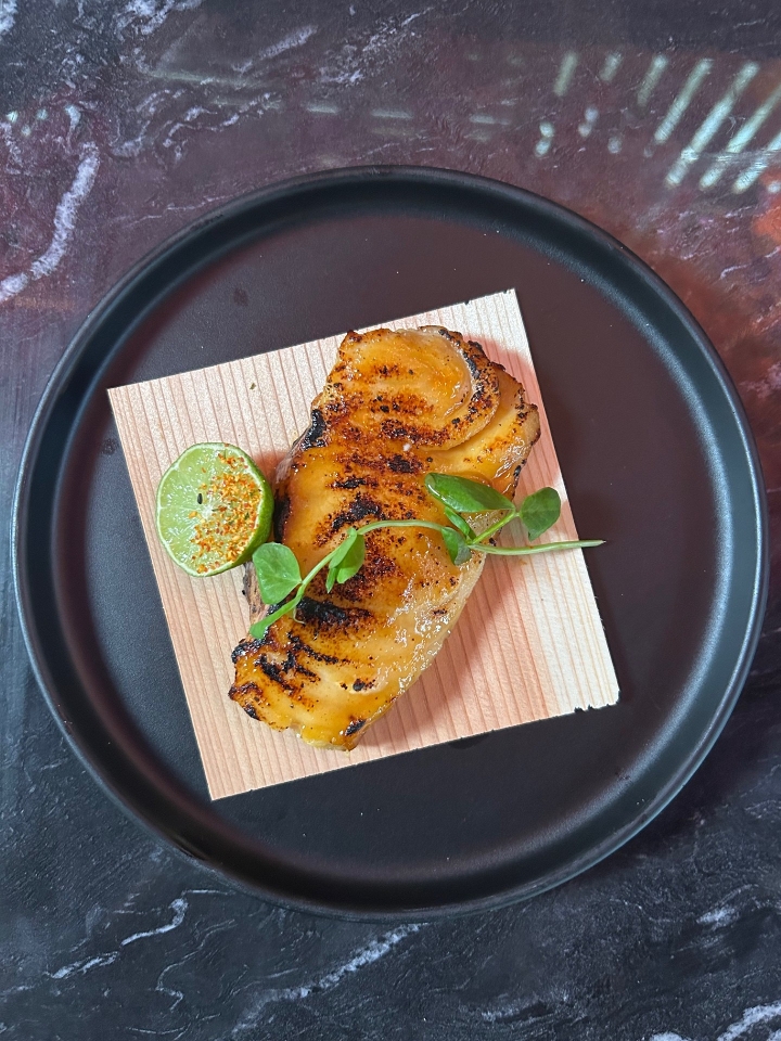 Seabass Robata-Grilled.