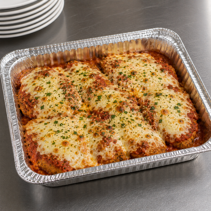 Half tray Chicken Parm (5 to 6 people).