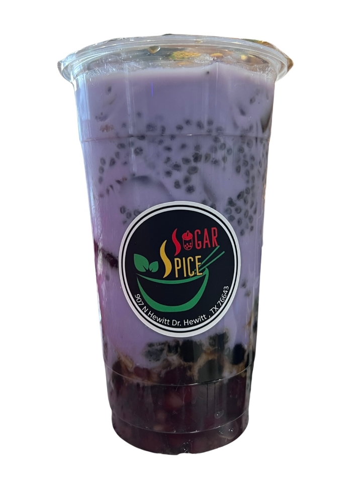 Taro Red Bean Che.