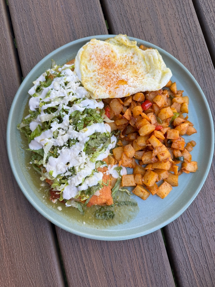 Handmade Corn Quesadilla.