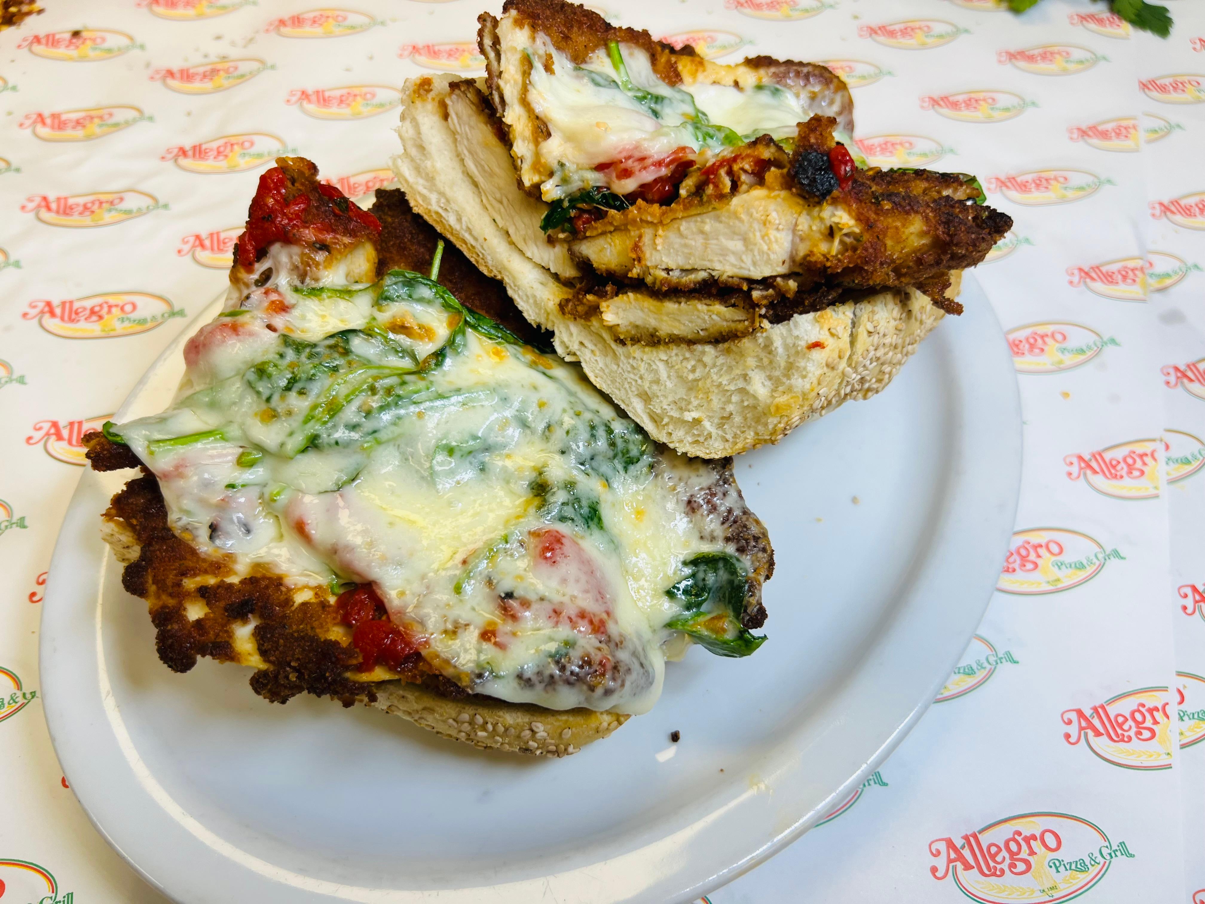 Chicken Cutlet Sandwich.