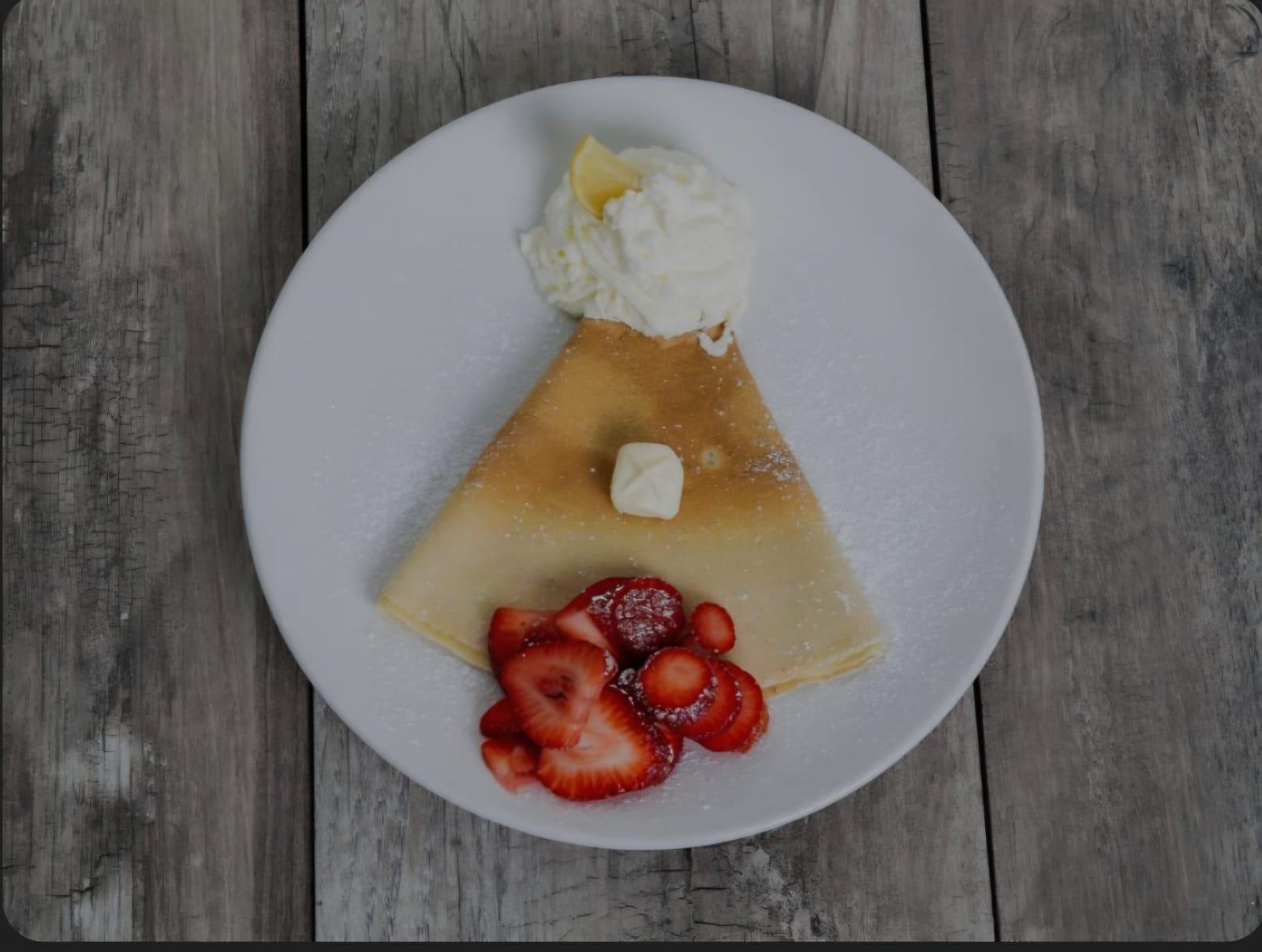Lemon Sugar Crepe.