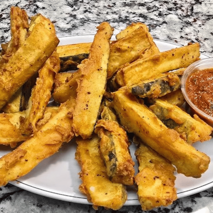 Fresh Zucchini Sticks.