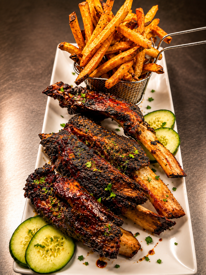 Award-Winning Dinosaur Beef Ribs (4 pc).