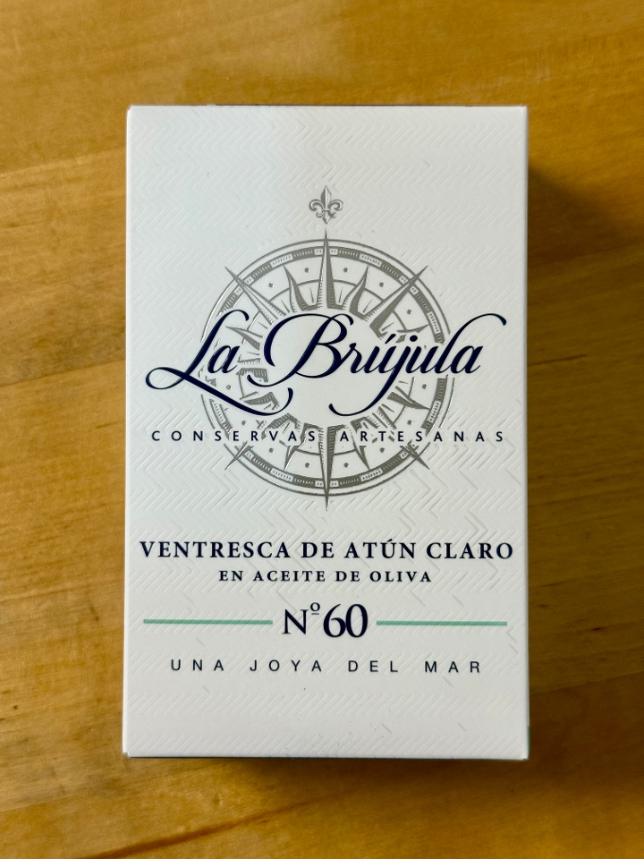 La Brujula #60 Yellowfin Tuna in EVOO.