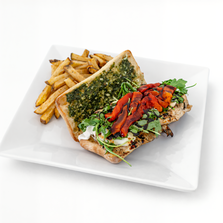 Grilled Chicken Pesto.