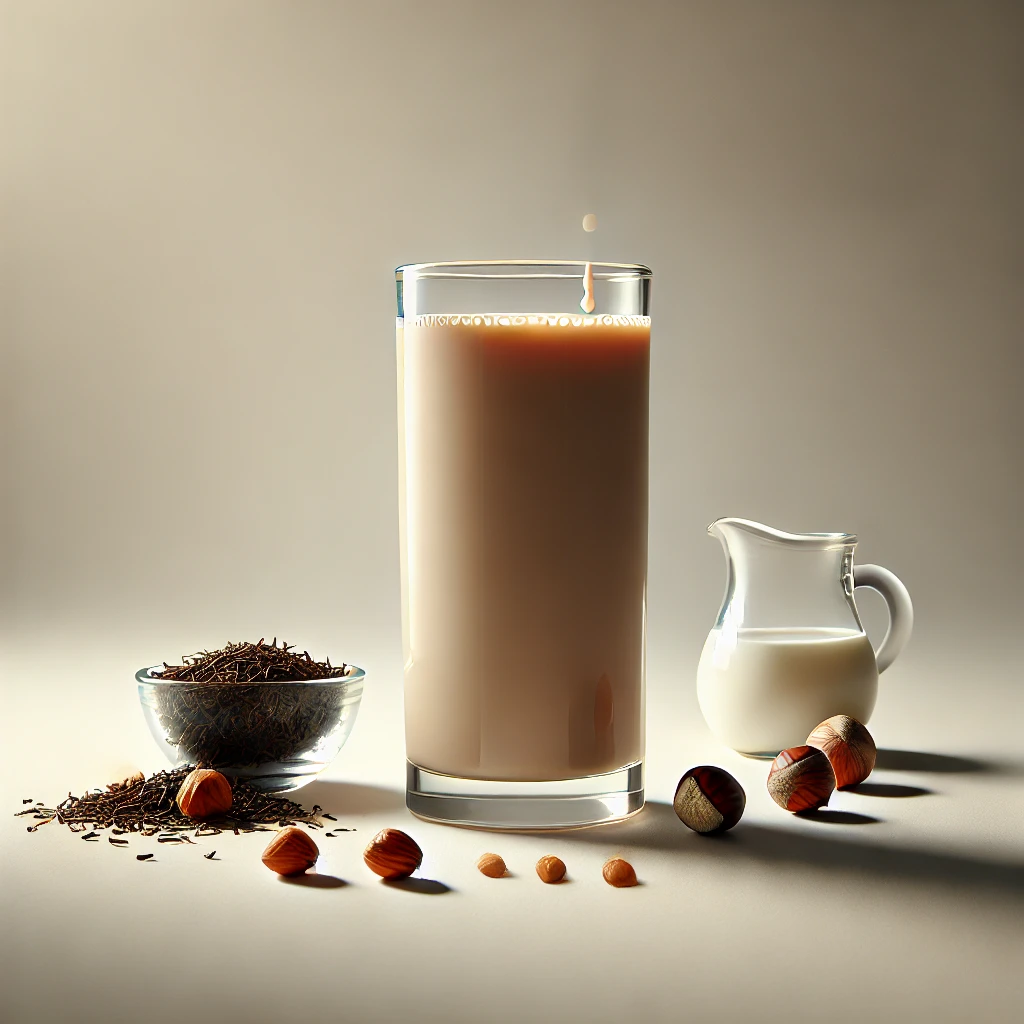 Hazelnut Milk Tea.