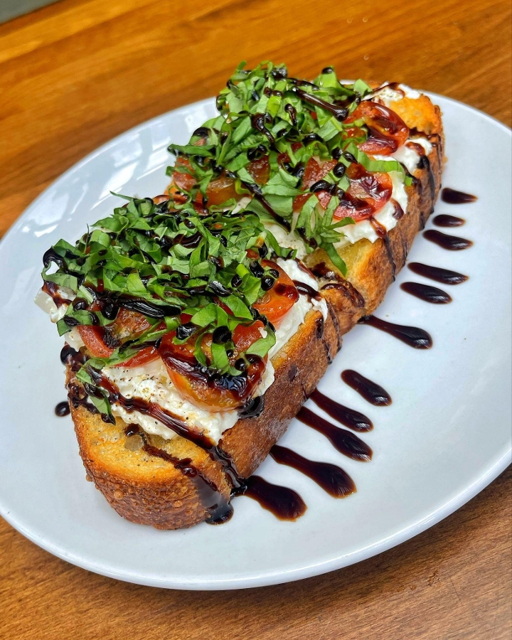 Burrata Bruschetta.