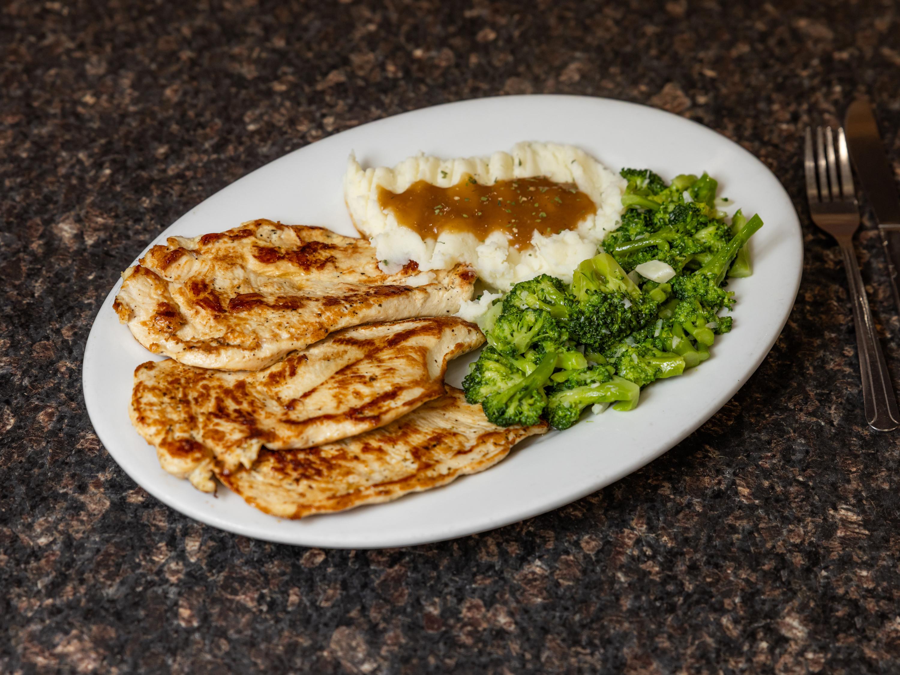 Grilled Chicken Platter.