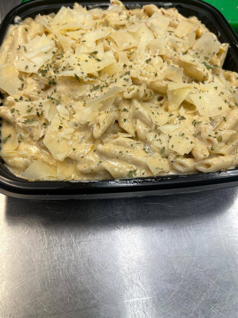 Plain Rasta pasta.