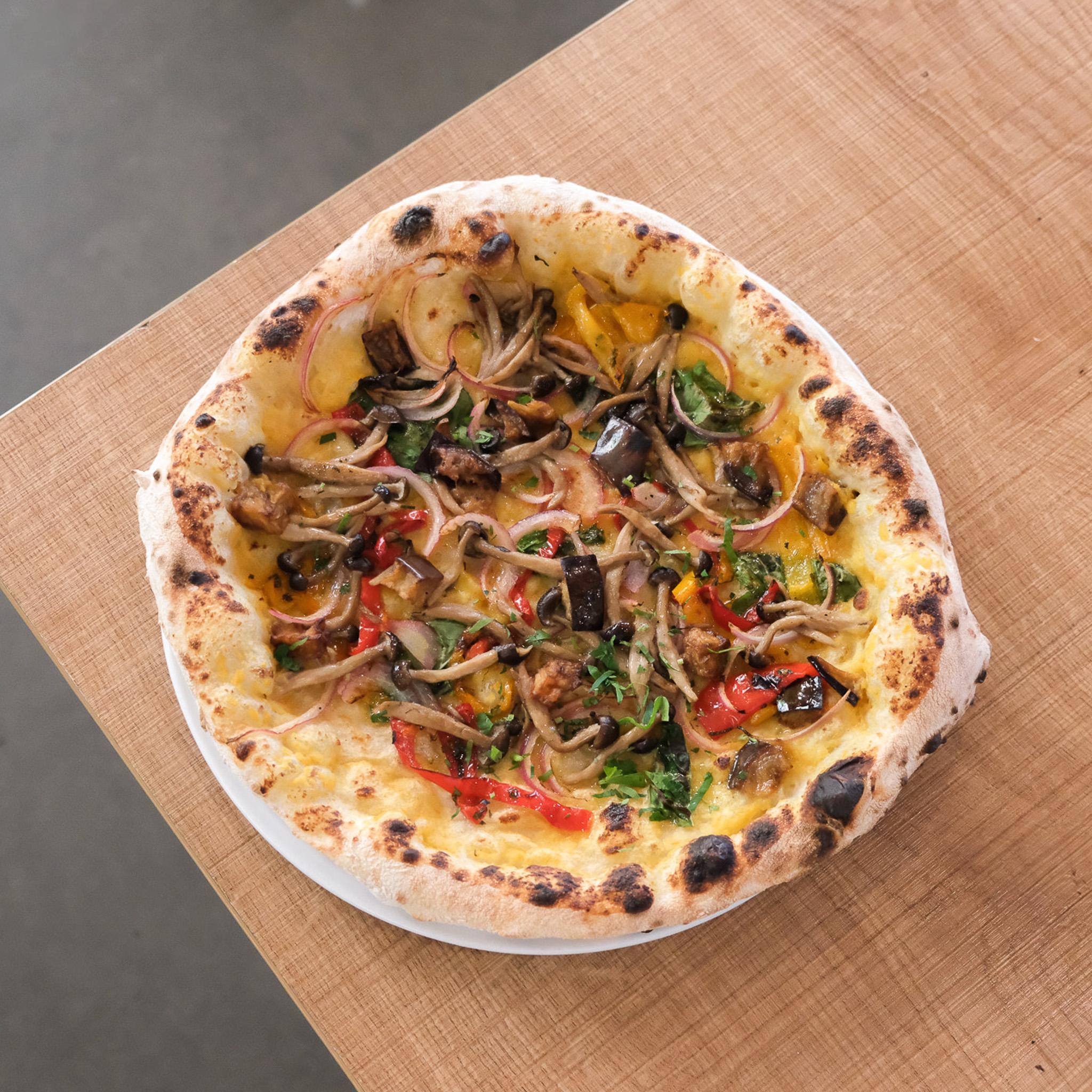 Vegan Pizza.