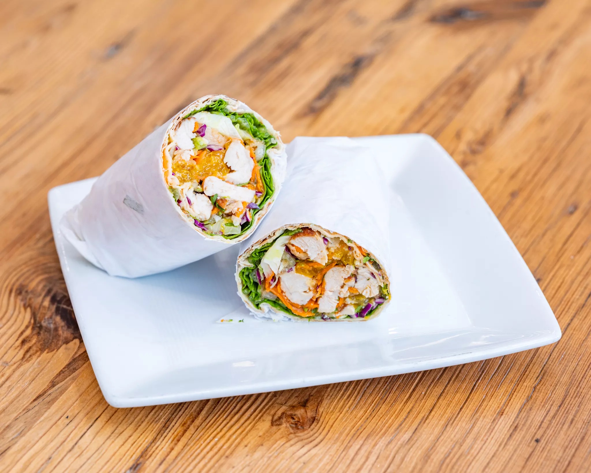 Chinese Chicken Wrap.
