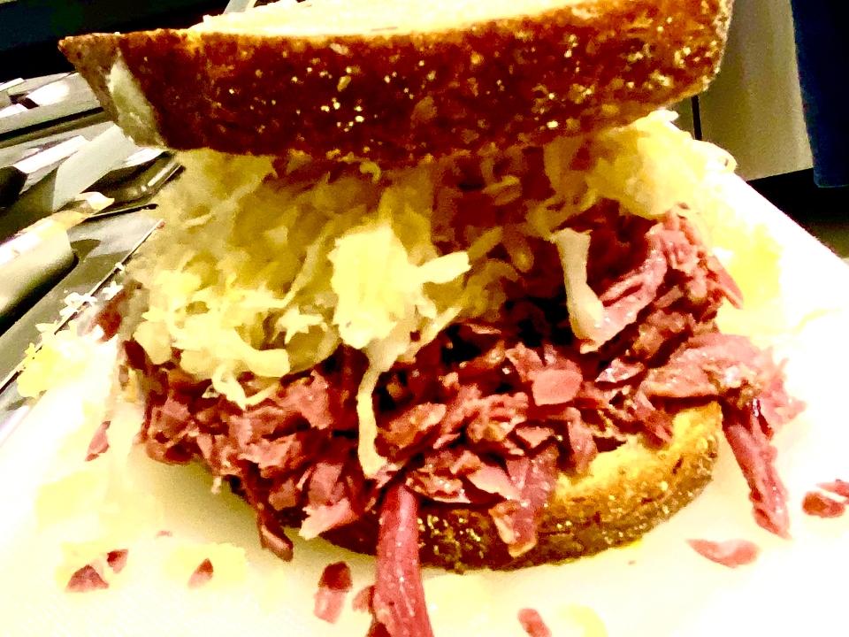 Pastrami Reuben.