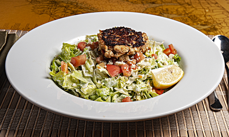 Chopped w/Crab Cake.