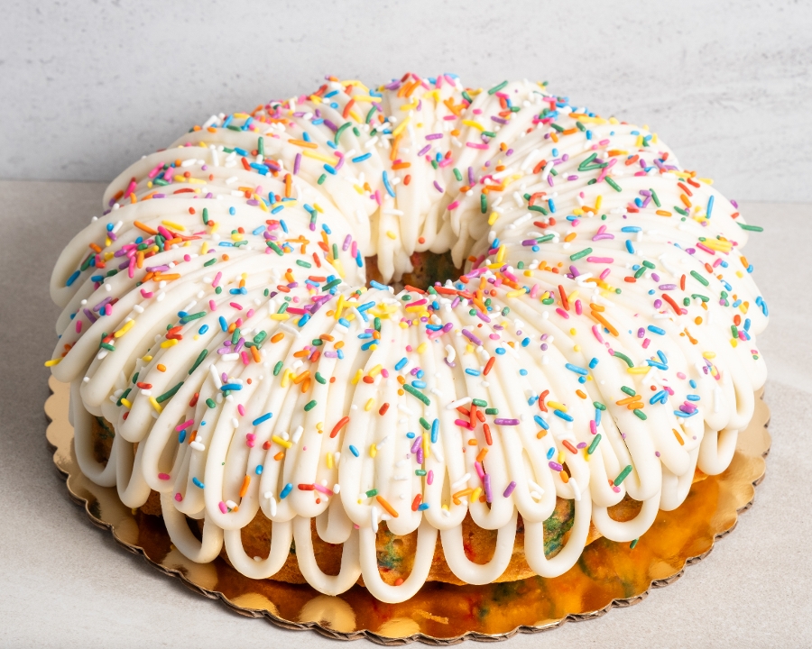 Confetti Vanilla Cake 10'.