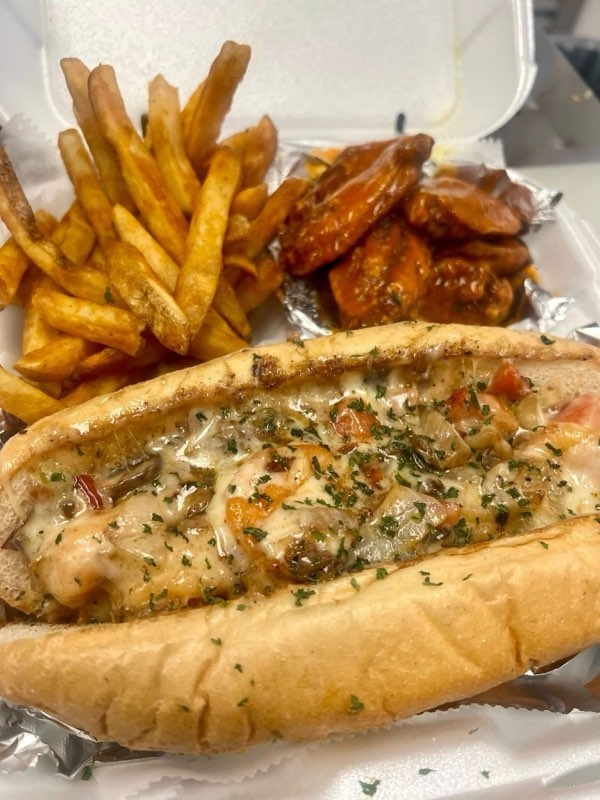 Shrimp Philly Combo.