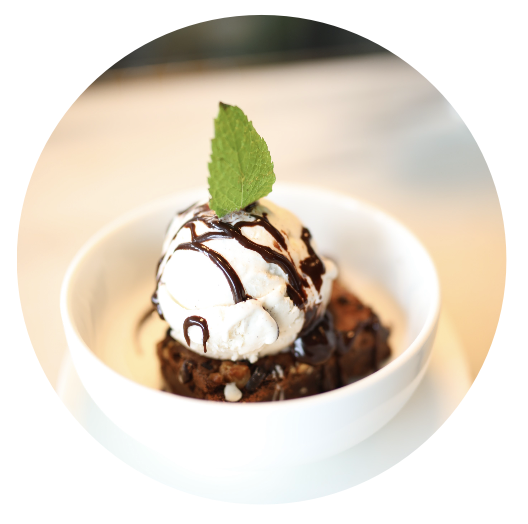 Double-Fudge Nut Brownie.