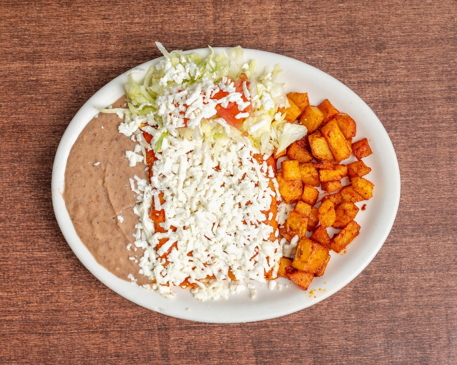 Enchiladas Mexico Plate.