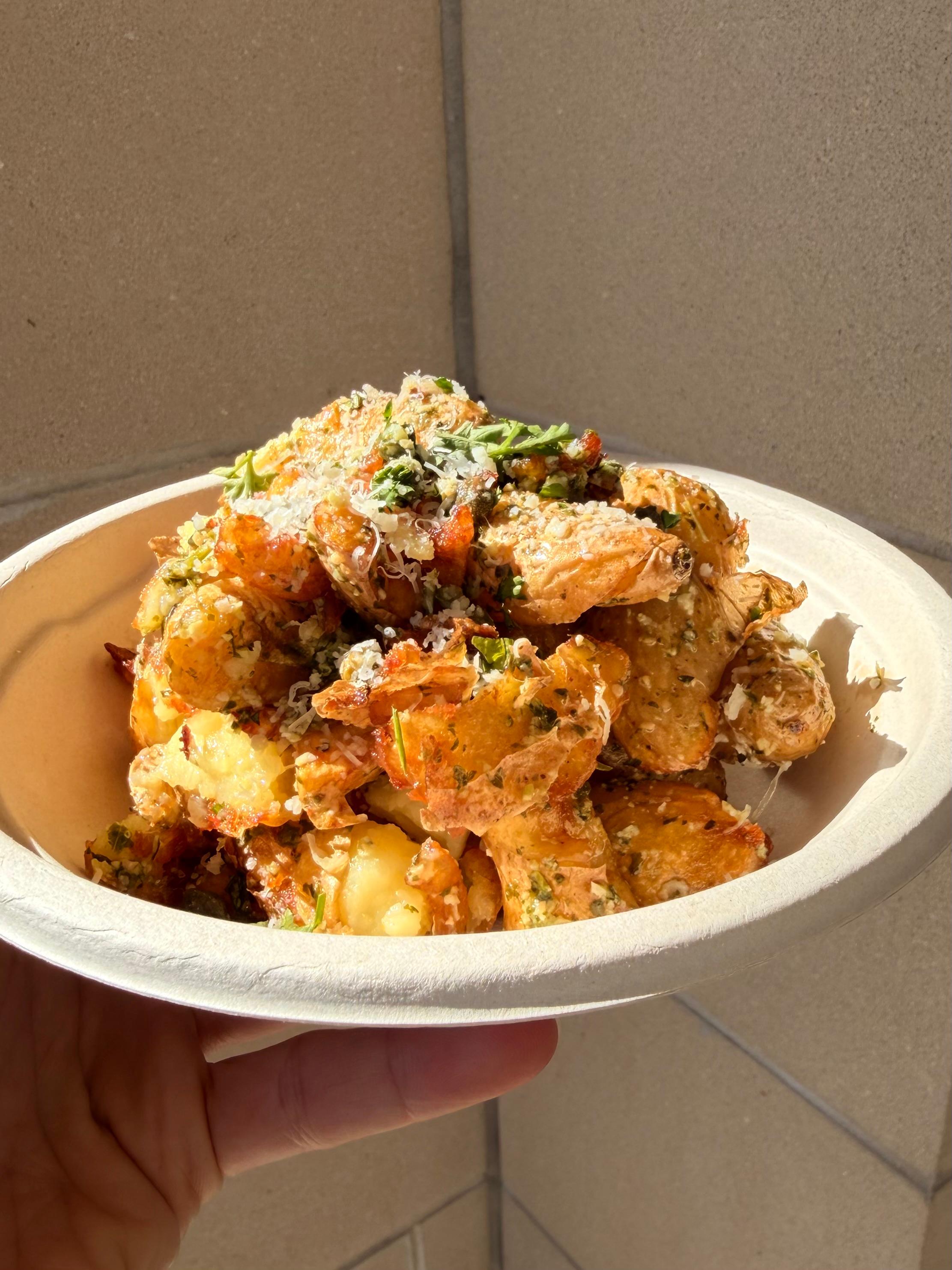 Crispy Fingerling Potato.