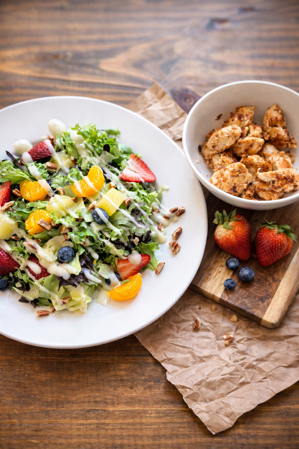 Strawberry Poppyseed Salad.