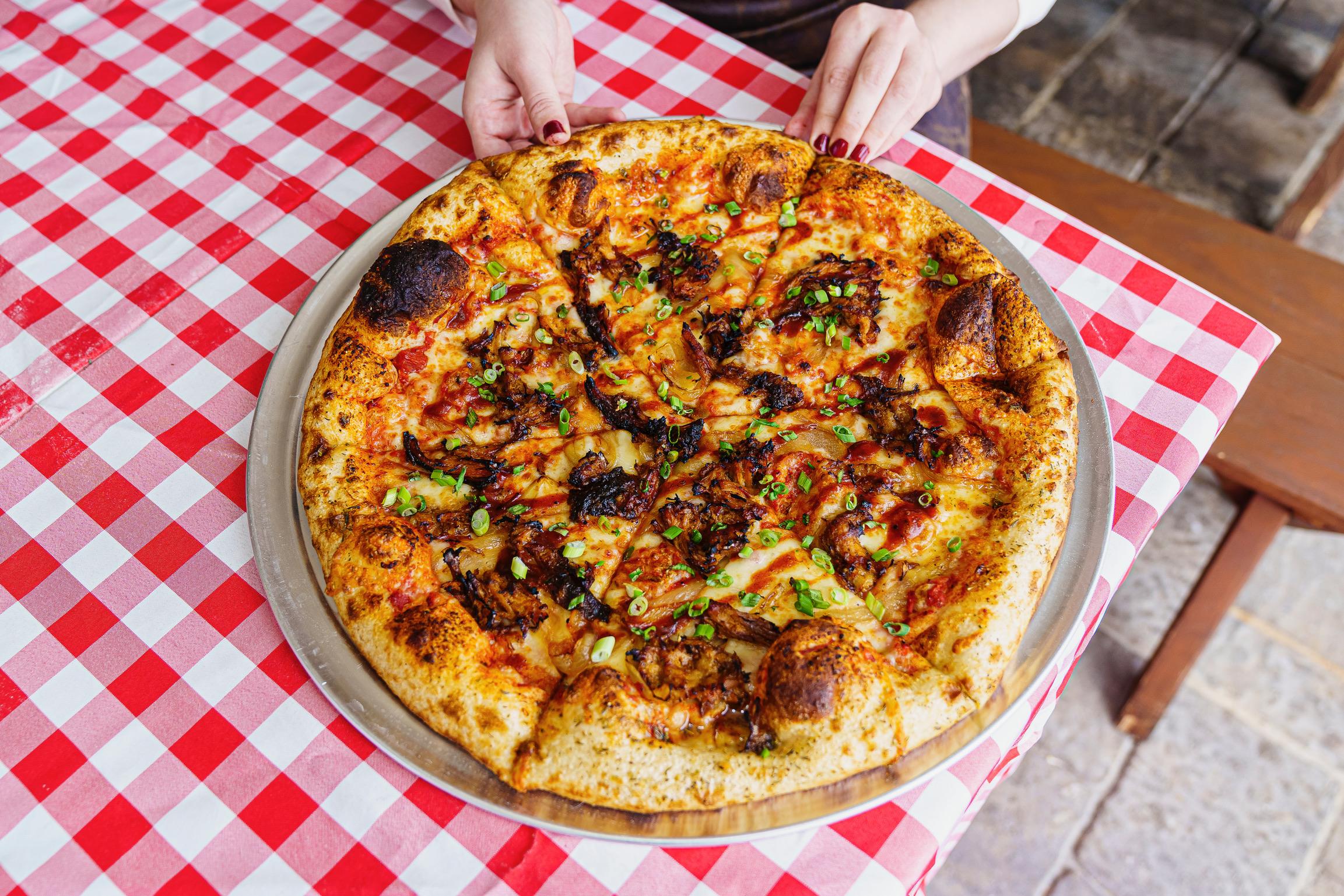 Carolina Pork Pizza.