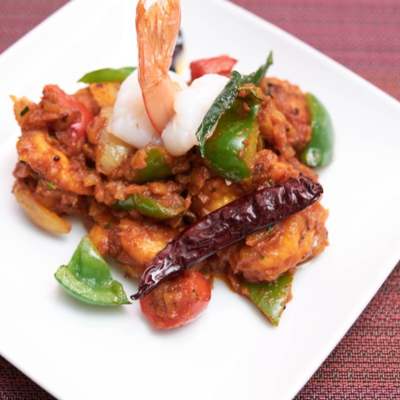 Basil Special Pepper Shrimp.