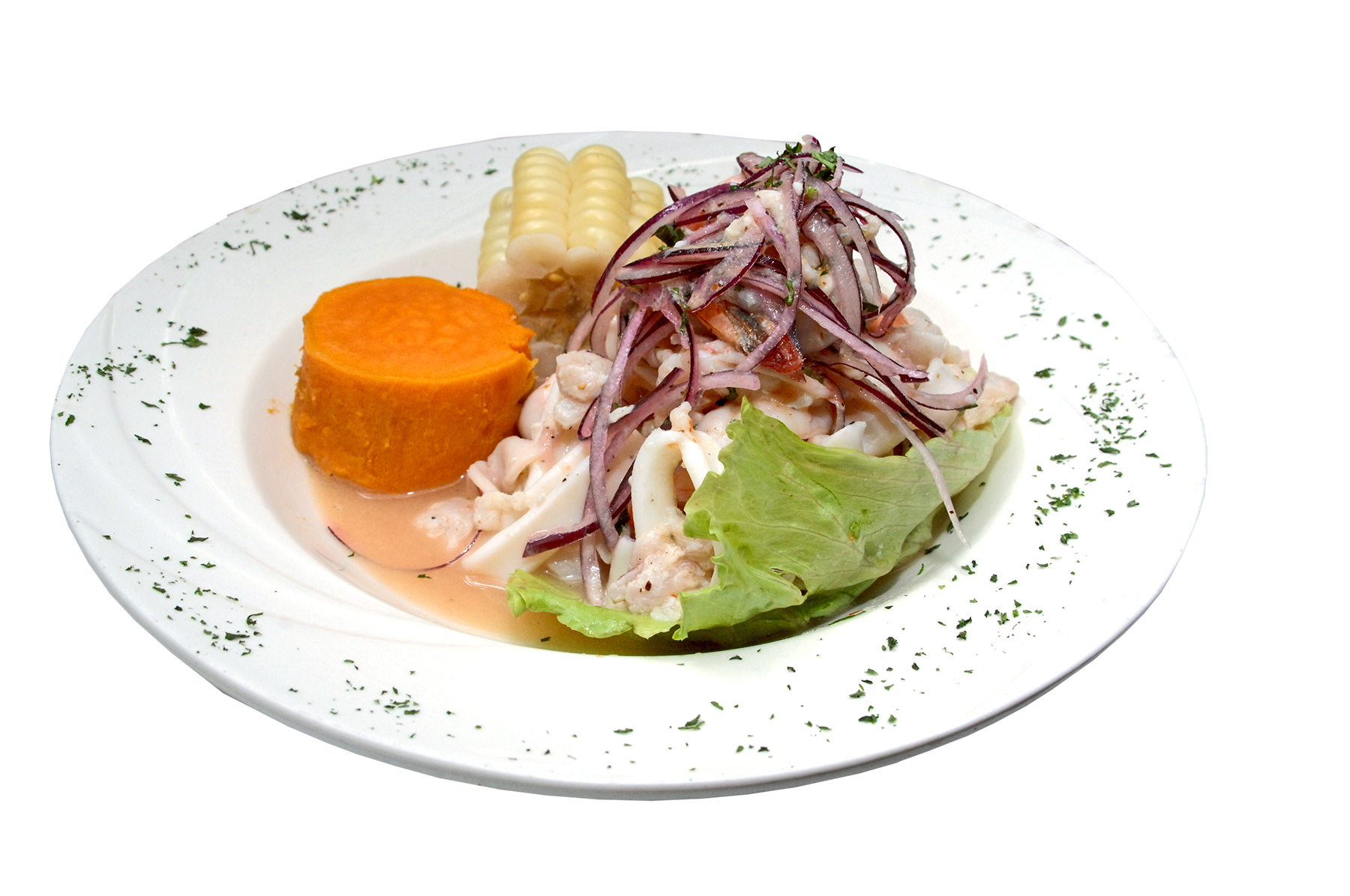 Ceviche Mixto.