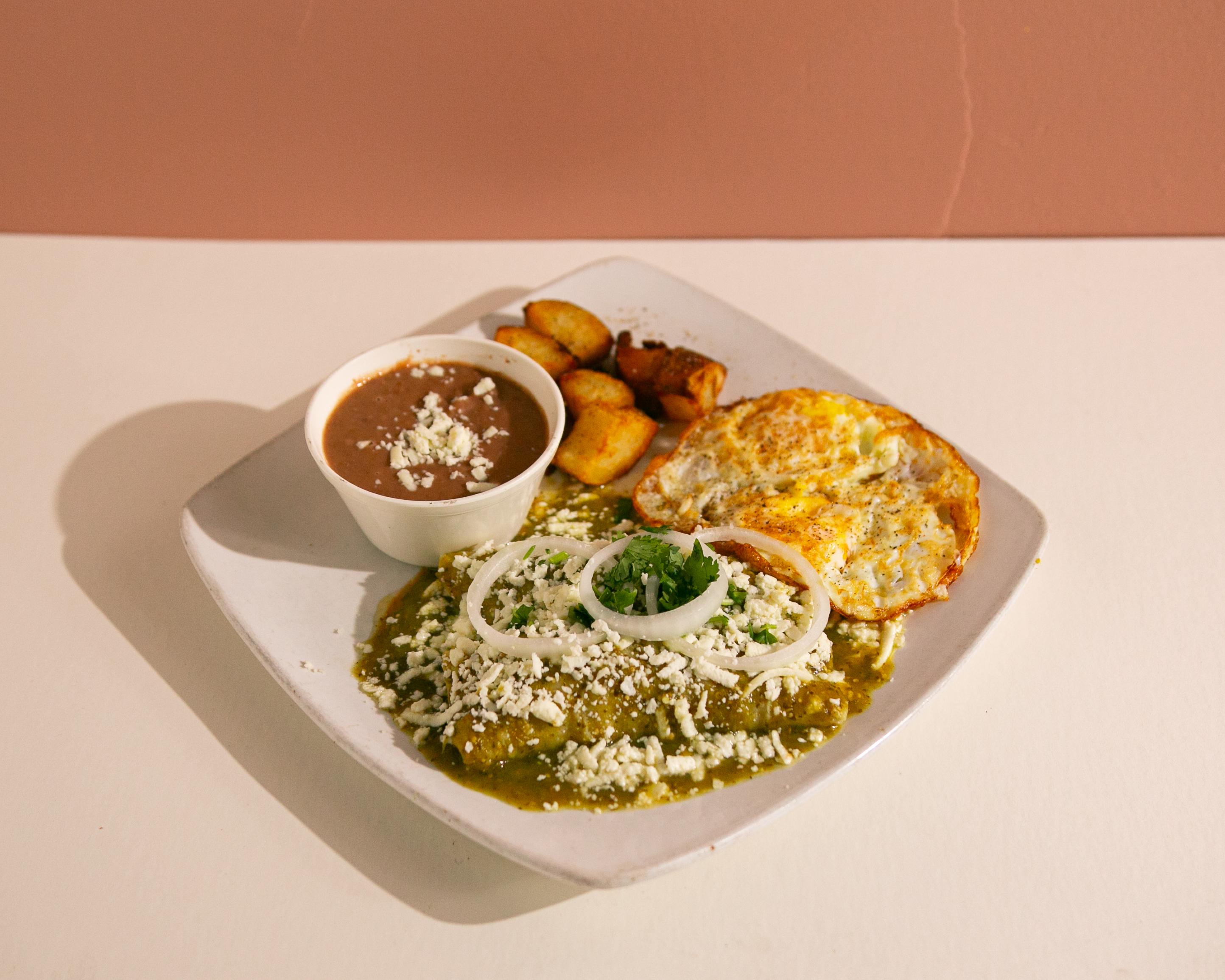 Breakfast Enchiladas.