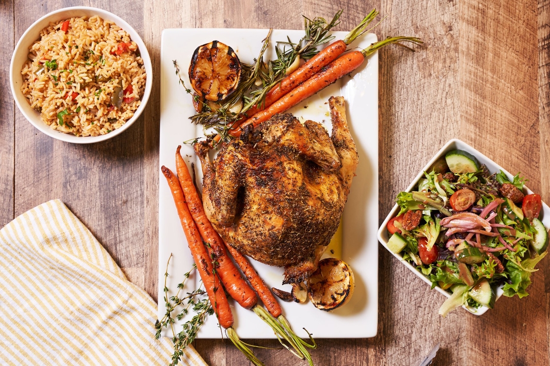 Herb Roasted Chicken.