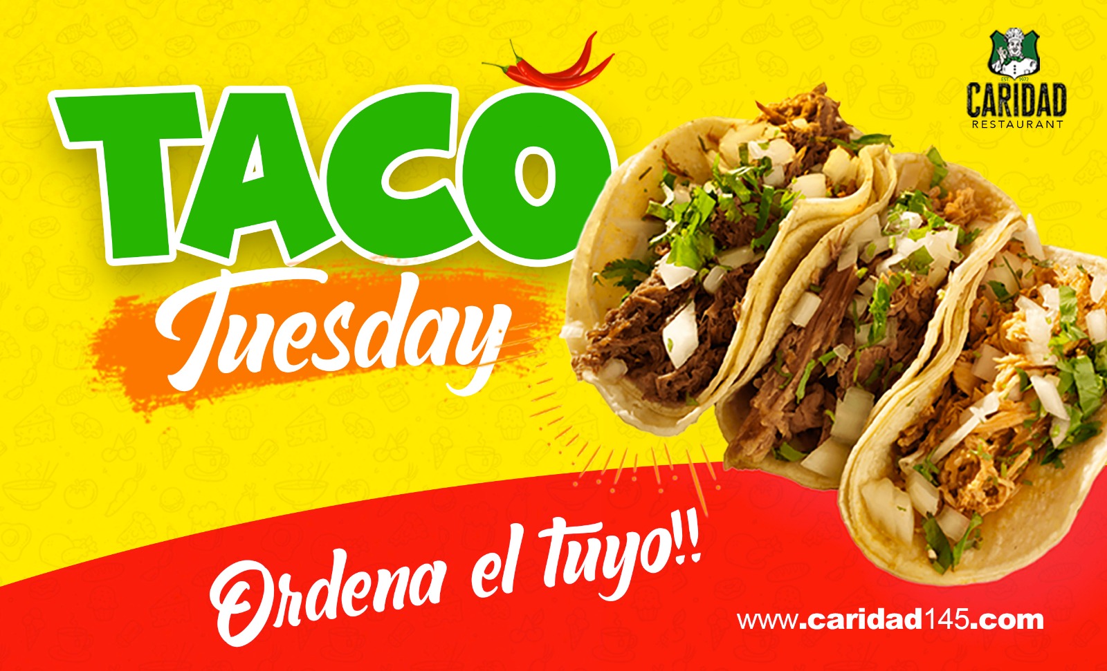 Trio de Tacos.