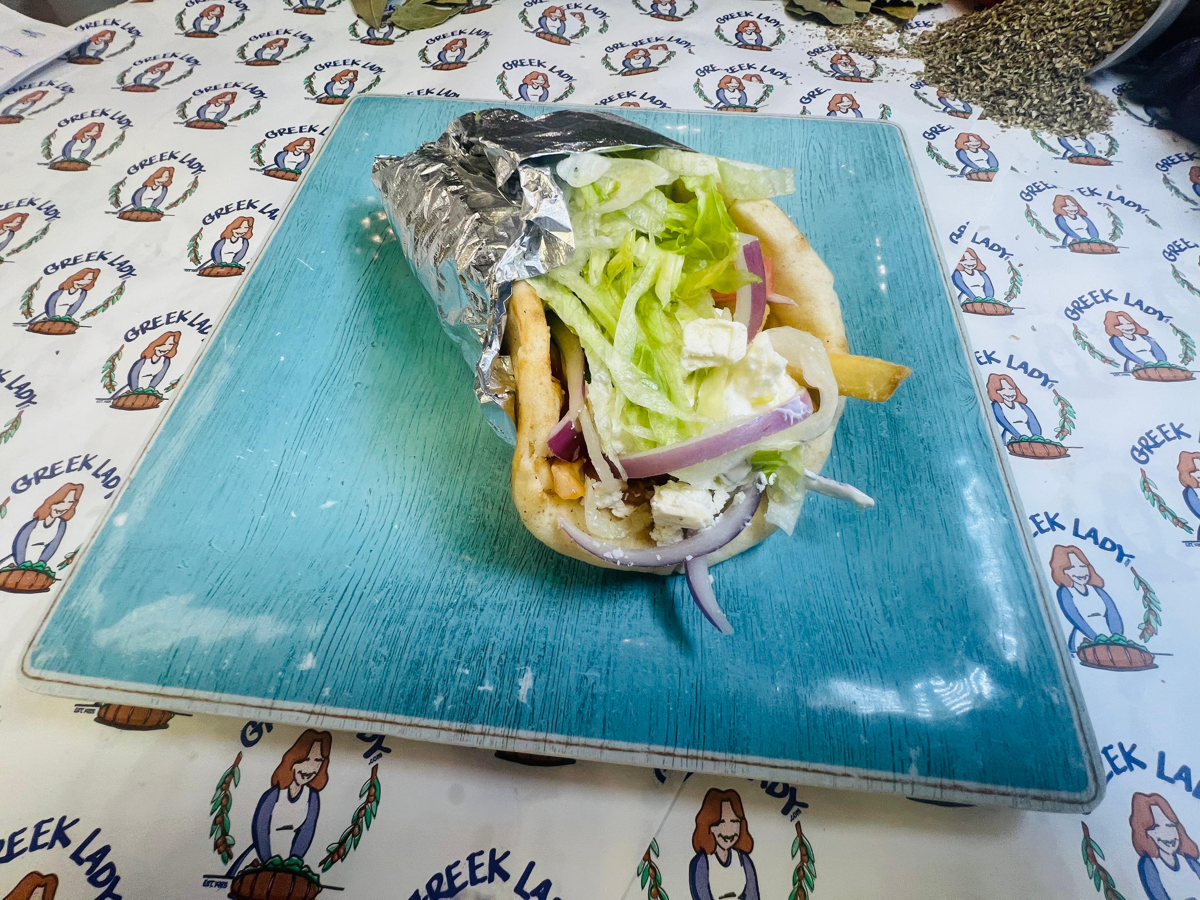Veggie Gyro.