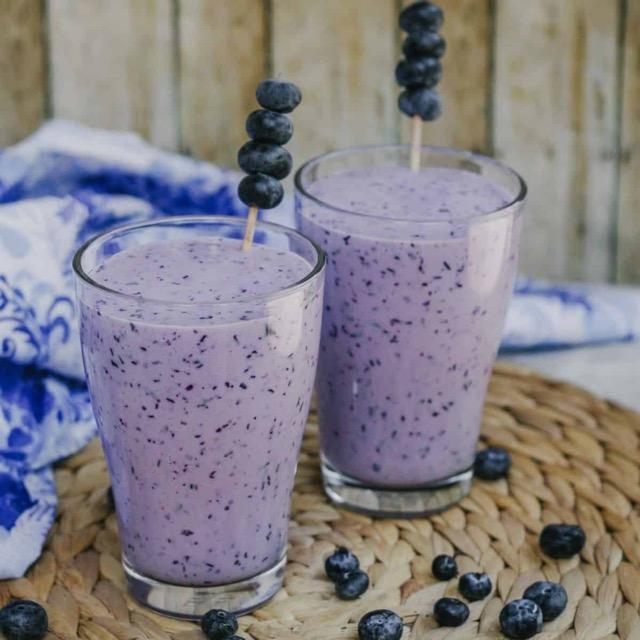 Blueberry Lassi.