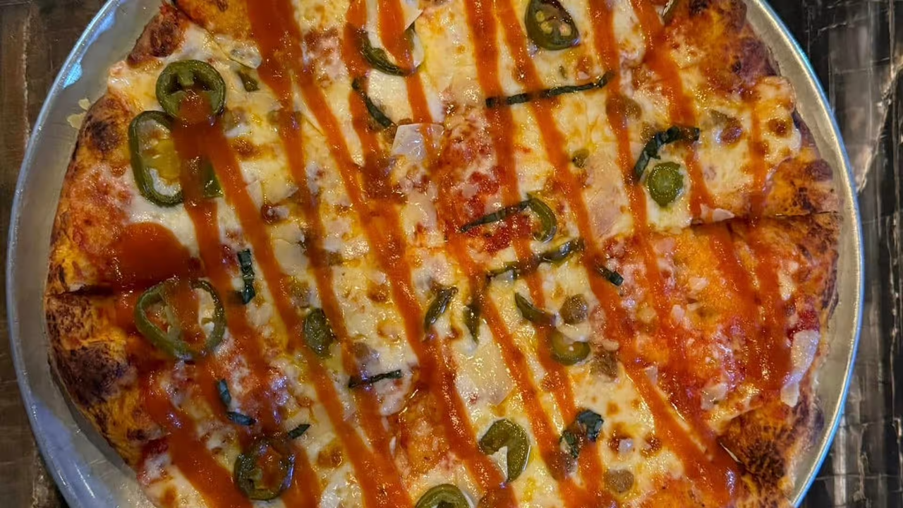 Fiery Serenade Pizza.