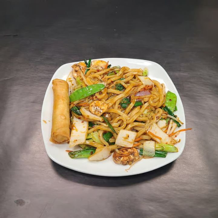 Beef Mandarin Noodles.