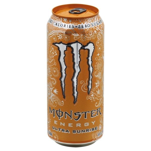Monster Sugar Free Energy Drink Ultra Sunrise - 16.0 Fl Oz.