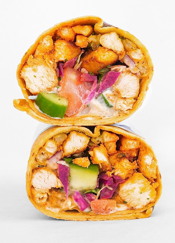 Spiced Chicken Laffa.
